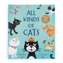 All Kinds of Cats Book and Jellycat Jack Medium