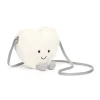 Amuseables Cream Heart Bag