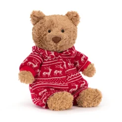 Bartholomew Bear Winter Pyjamas