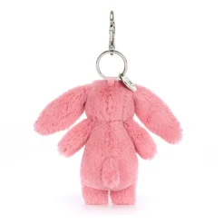 Bashful Bunny Pink Bag Charm