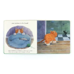 Ginger, the Courageous Kitten Book