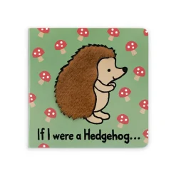 If I Were A Hedgehog Board Book and Bashful Hedgehog Medium