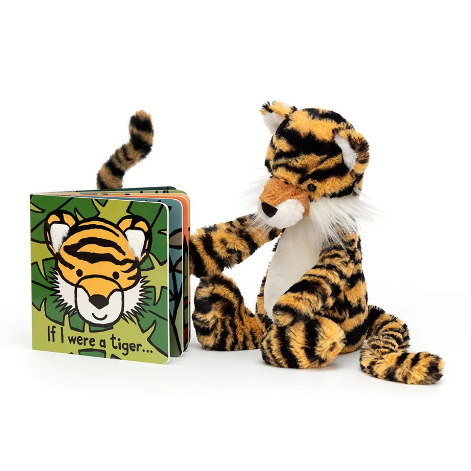 If I Were A Tiger Book and Bashful Tiger Medium