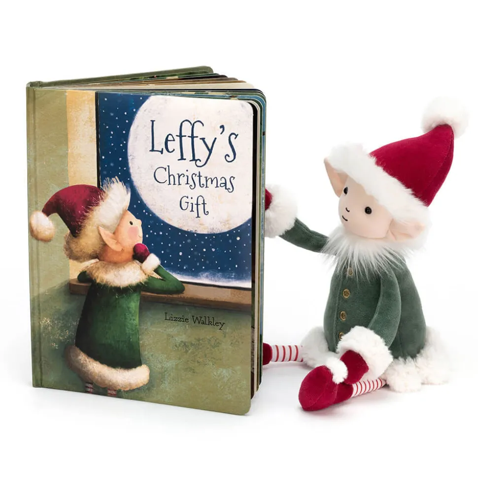 Leffy's Christmas Gift Book and Leffy Elf Medium