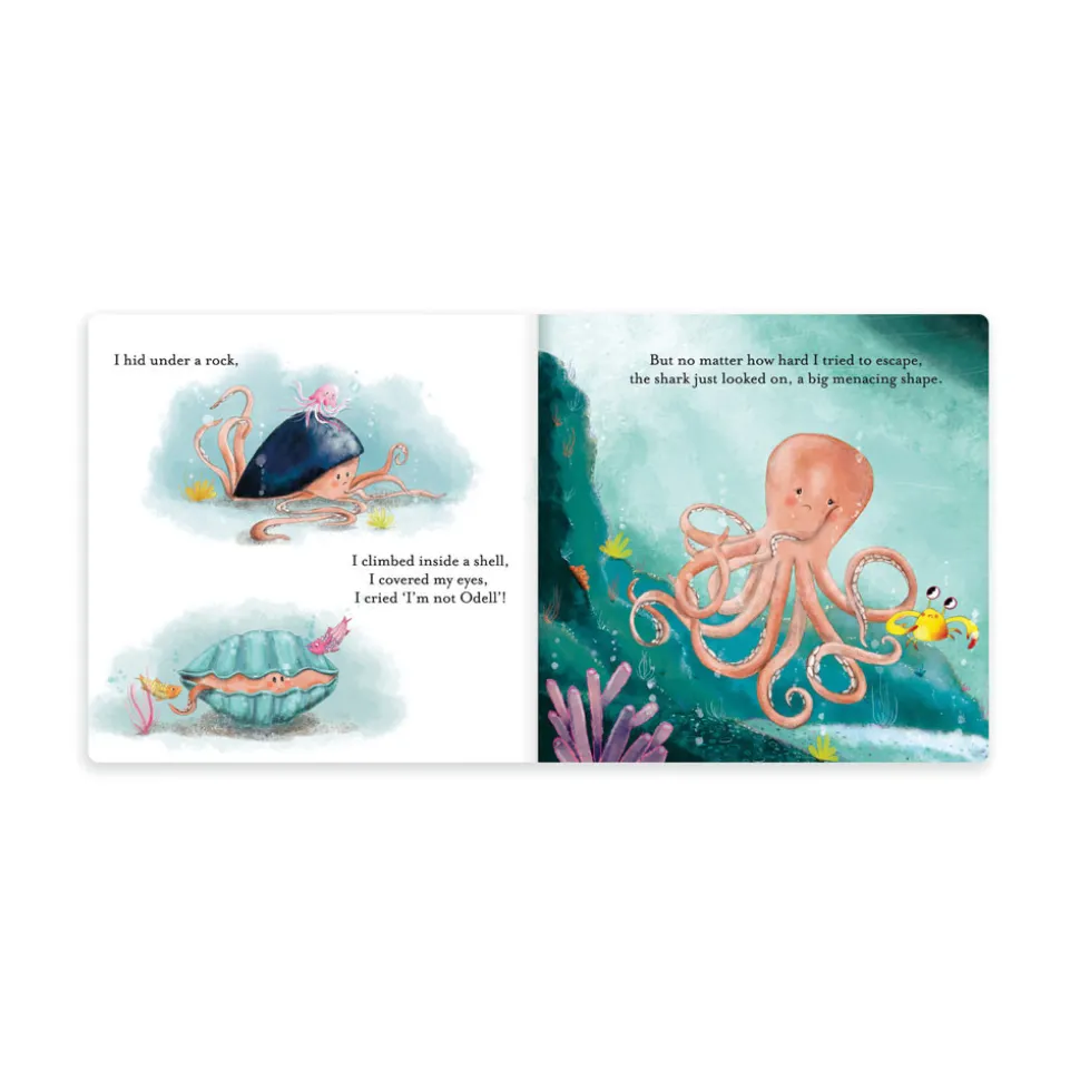 Odell, The Fearless Octopus Book and Odell Octopus Little