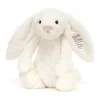 Personalised Bashful Cream Bunny Medium