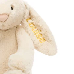 Personalised Bashful Luxe Bunny Willow Huge